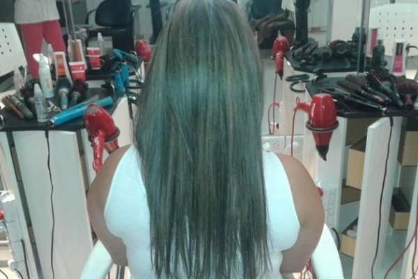 Sorprendente Antes y Después en el salón de Sandra Espínola