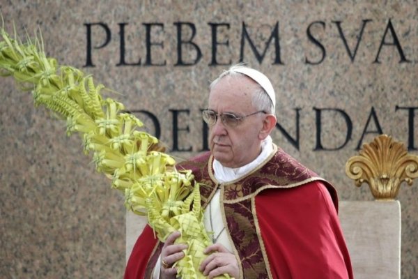 Domingo de Ramos: El crucifijo es la cátedra de Dios, dijo Francisco