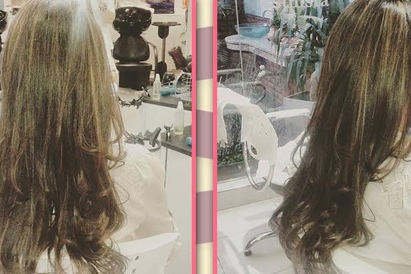 Tendencia Bronde en el  salón de Sandra Espínola estilista