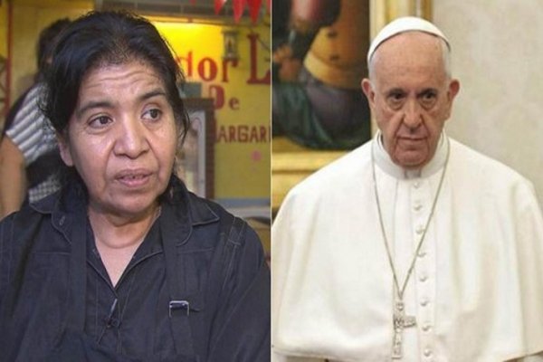El Papa no sabía que Margarita Barrientos estaba en el Vaticano