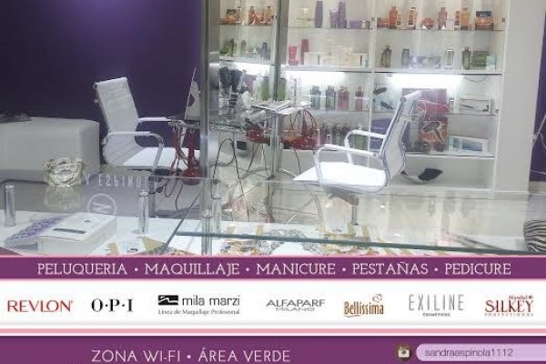 Salvataje al pelo largo en el salón de Sandra Espínola estilista