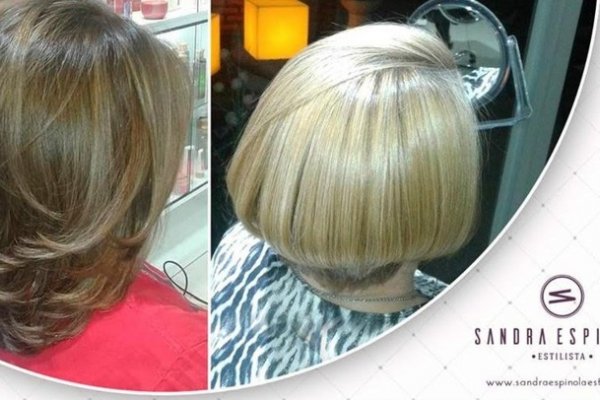Peinados para cabello Corto en el salón de Sandra Espínola