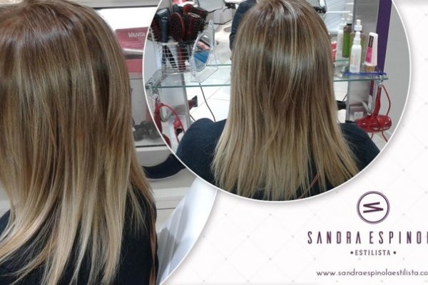 Looks súper actuales en el salón de belleza de Sandra Espínola estilista