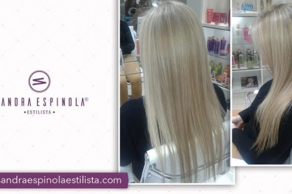 Coloración perfecta en el salón de la estilista Sandra Espínola