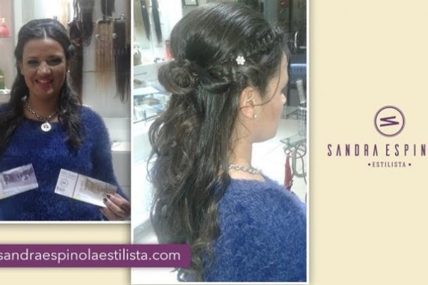 Peinate con Trenzas en el Salón de Sandra Espínola