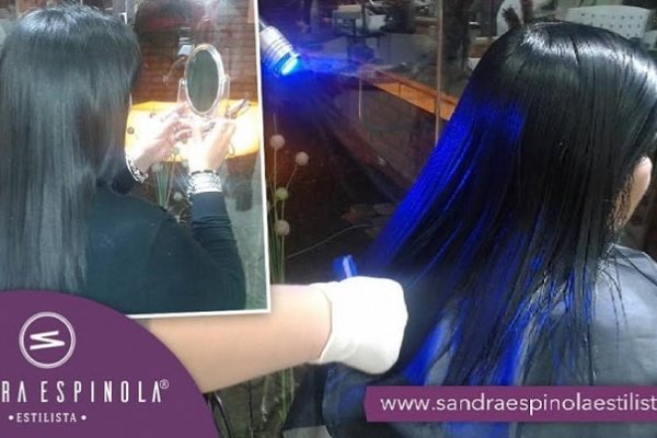 Alisado Láser restaurador en el salón de Sandra Espínola