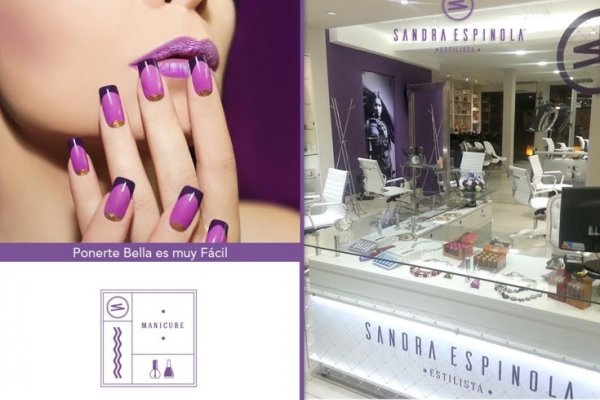 Esmaltes Perfectos en el salón de Sandra Espínola