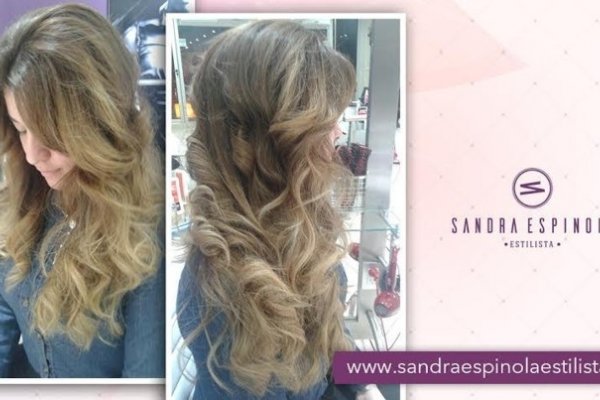 Incomparable Pelo Suelto en el salón de Sandra Espínola