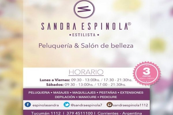 Mechas que iluminan el look en el salón de Sandra Espínola