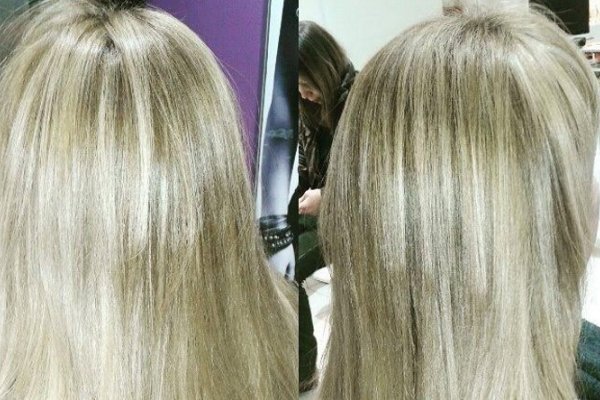 Nueva tonalidad sin Amoníaco en el salón de Sandra Espínola