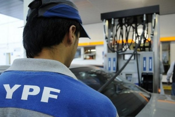 Desde hoy, YPF aumenta 3,8% el precio de sus combustibles