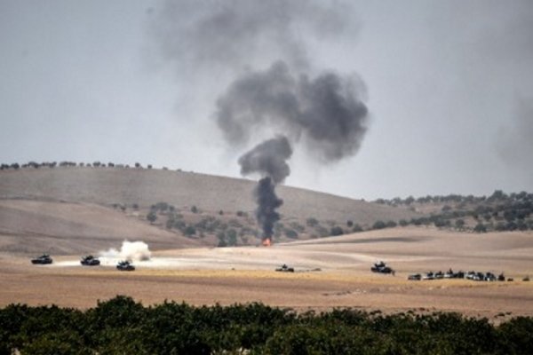 Turquía atacó a las milicias apoyadas por los Kurdos de Siria