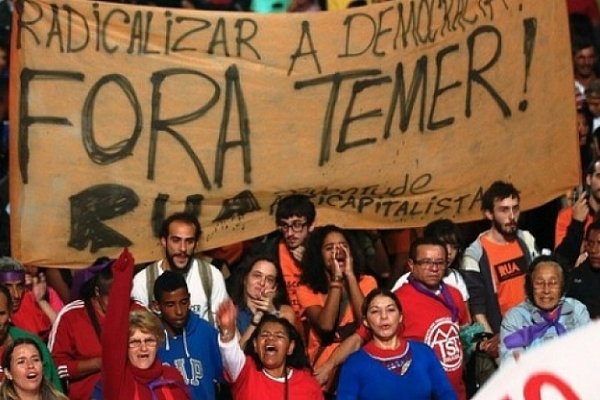 Miles de brasileños volvieron a marchar contra Temer y piden elecciones