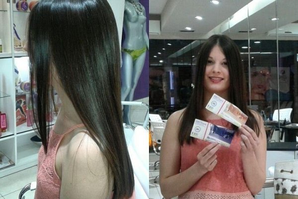 Vigorizar cabellos con Shock Láser de Keratina del salón de Belleza de la estilista Sandra Espínola