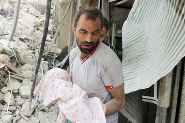 Bombardearon uno de los hospitales más grandes de Alepo