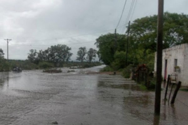 Temporal en Sauce: Restablecen la energía y reparan casas dañadas