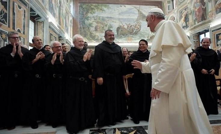 El Papa pidió a los Agustinos Recoletos que sean hombres de esperanza -  Info General | Corrientes Hoy