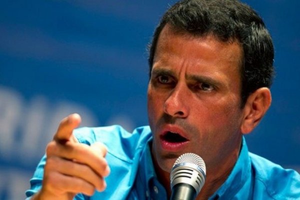 Henrique Capriles: Vamos a tomar Venezuela de punta a punta