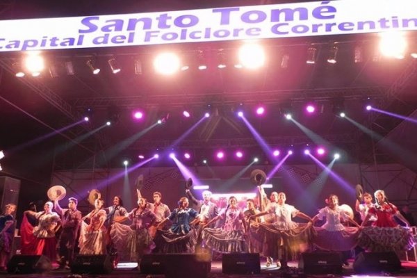 Presentarán el Festival del Folclore Correntino de Santo Tomé
