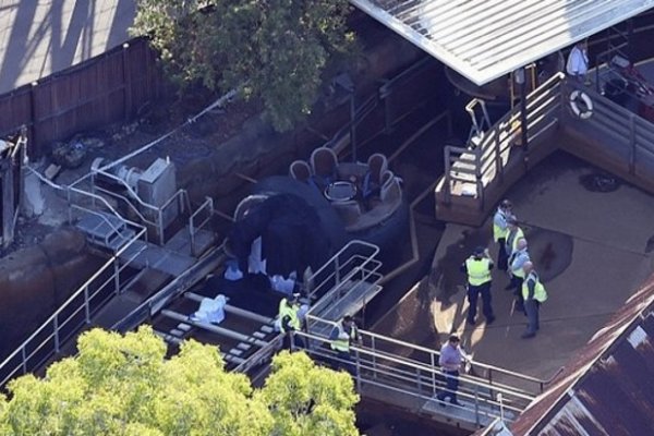 Tragedia en una montaña rusa de agua: Murieron cuatro personas