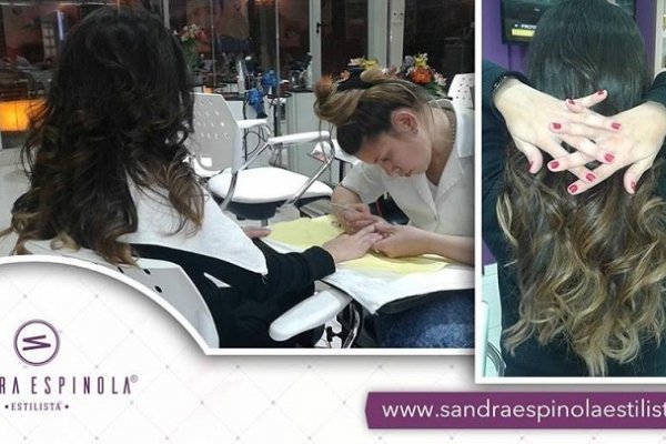 Uñas fabulosas en el salón de belleza de Sandra Espínola