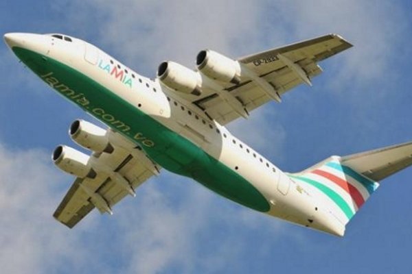 El avión del Chapecoense no tenía combustible al momento del accidente
