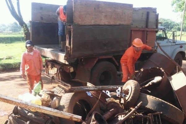 Avanzan los operativos de descacharrado en Virasoro