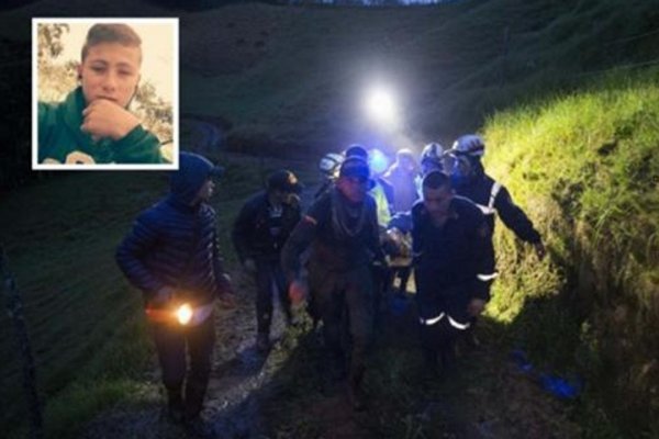 Encontraron al niño ángel que ayudó en el primer rescate de la tragedia del Chapecoense