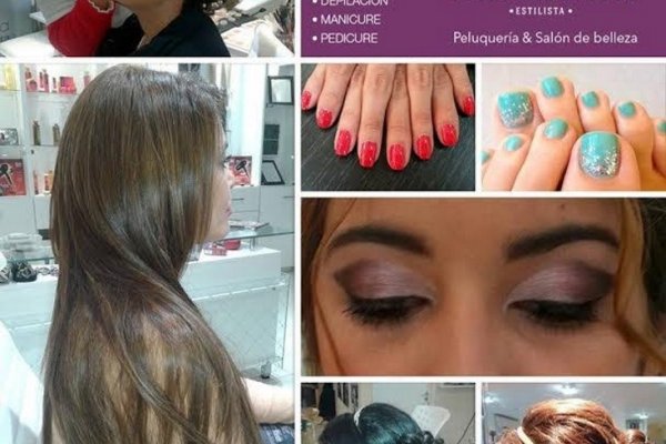 Cambios frente al espejo en el salón de Sandra Espínola