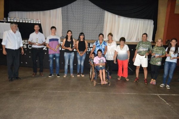 Virasoro: La Comuna reconoció a los deportistas del año  2016
