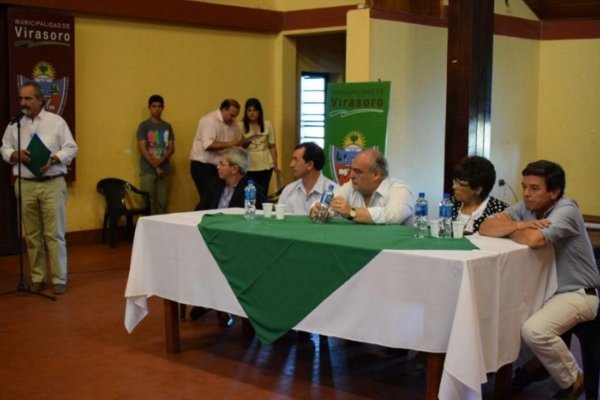 Colombi anunció en Virasoro que duplicará los Remates Ganaderos