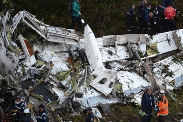 Accidente de Chapecoense. Confirman que la falta de combustible causó la tragedia