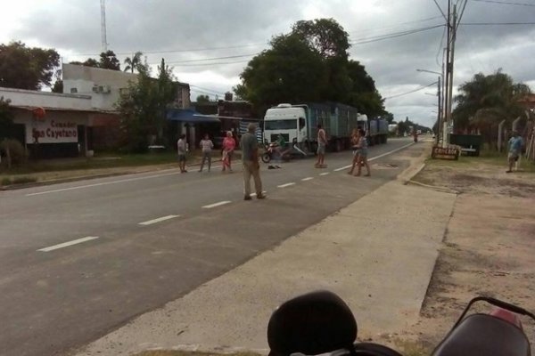 Esquina: barrios afectados, numerosas familias evacuadas y corte de ruta por las lluvias