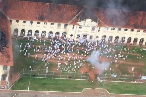 Brasil: Unos 200 presos se fugaron tras un motín en la cárcel de Bauru