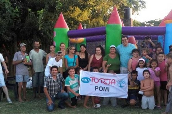 El diputado Parodi arrancó las actividades barriales en Bella Vista
