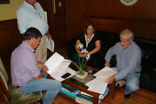 Nuevo convenio con Sauce para el enripiado de otro tramo de ruta  provincial