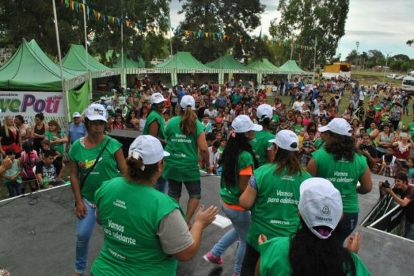 El tiempo no pudo con el Tekoverano y se disfrutó en 9 de Julio
