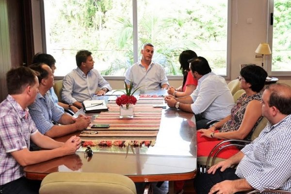 Bella Vista: Chavez recibió a funcionarios del Plan Belgrano