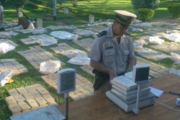 Prefectura Naval secuestró cerca de 500 kilos de marihuana durante un procedimiento en Loreto