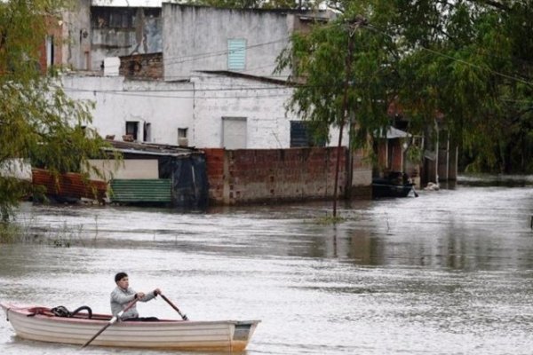 Intensas lluvias en Sauce: Cayó 190 milímetros de agua