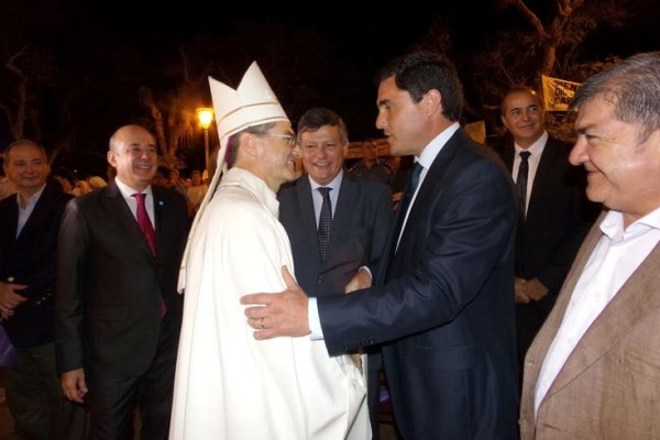 Giraud presenció la asunción de Montini como Obispo de la Diócesis