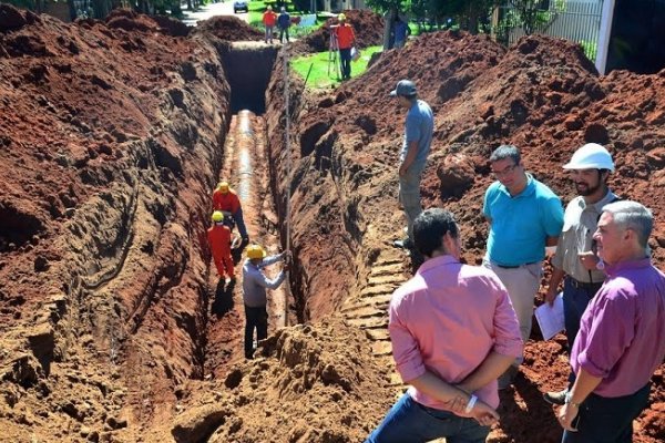 Bella Vista: Avanza el plan de desagües Integrales para la ciudad