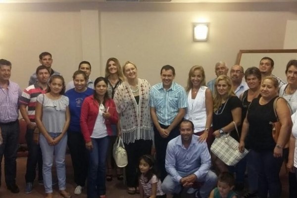 Mancini visitó varias localidades del interior para avanzar con proyectos legislativos