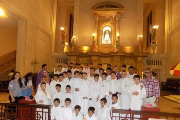 Itatí: Se realizó la oficialización de monaguillos
