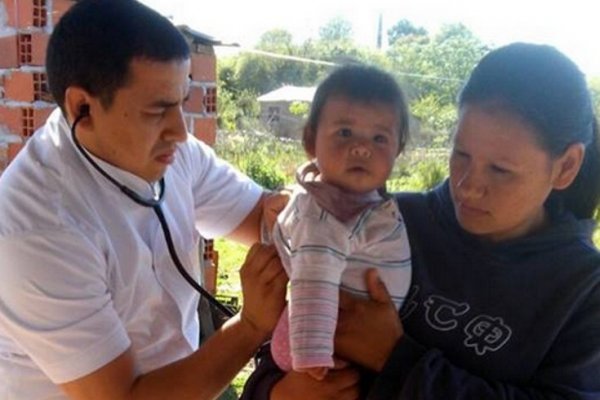 Operativo sanitario gratuito en Vuelta Ombú