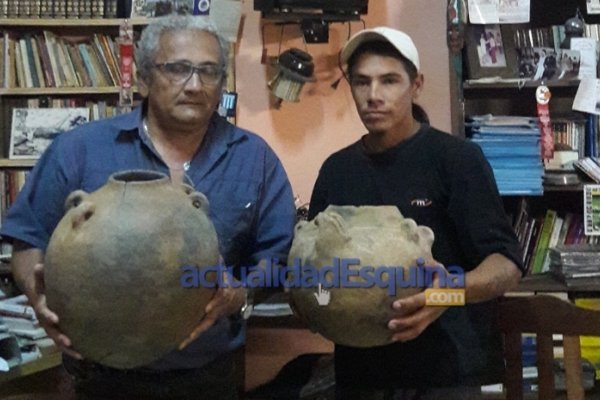 Hallan en Esquina restos arqueológicos que podrían tener más de 1500 años