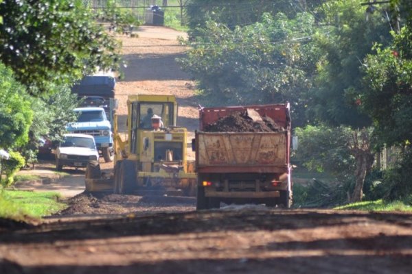 Avanza el plan de obras y arreglo de calles en Gobernador Virasoro