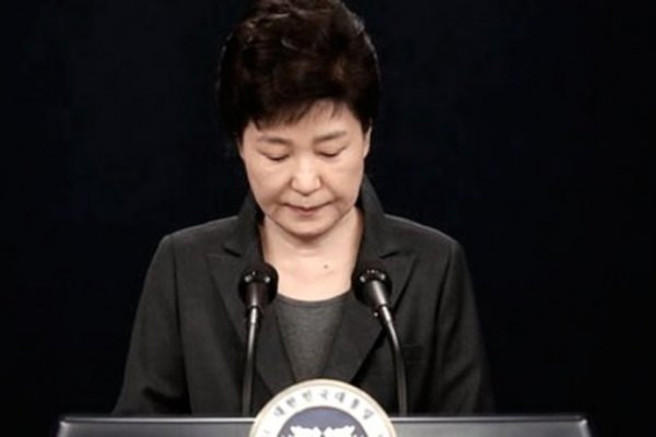 Arrestaron a la ex presidenta de Corea del Sur