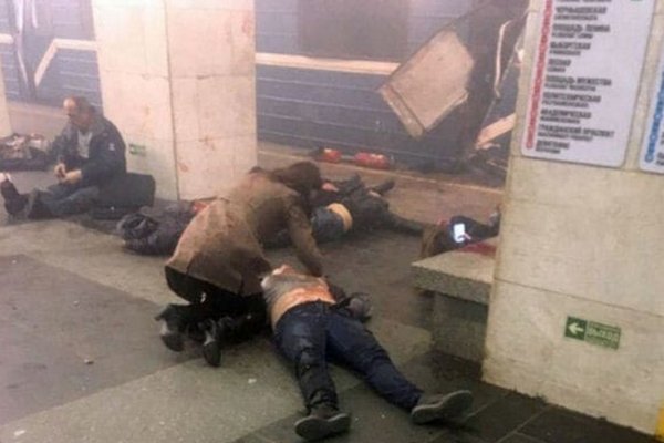 Explosiones en el metro de San Petersburgo: 10 muertos