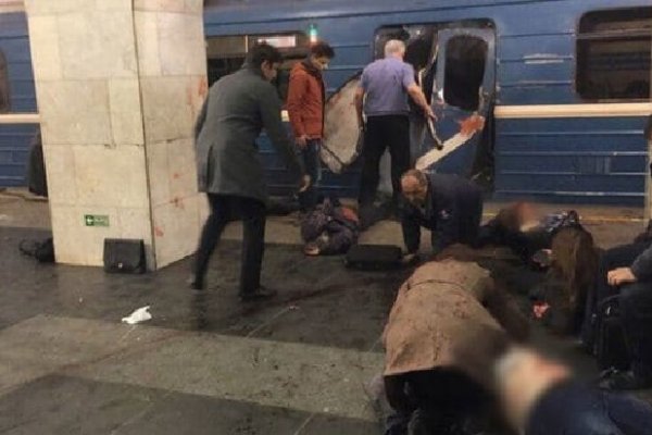 Explosión en el subte de San Petersburgo: 11 muertos y 45 heridos